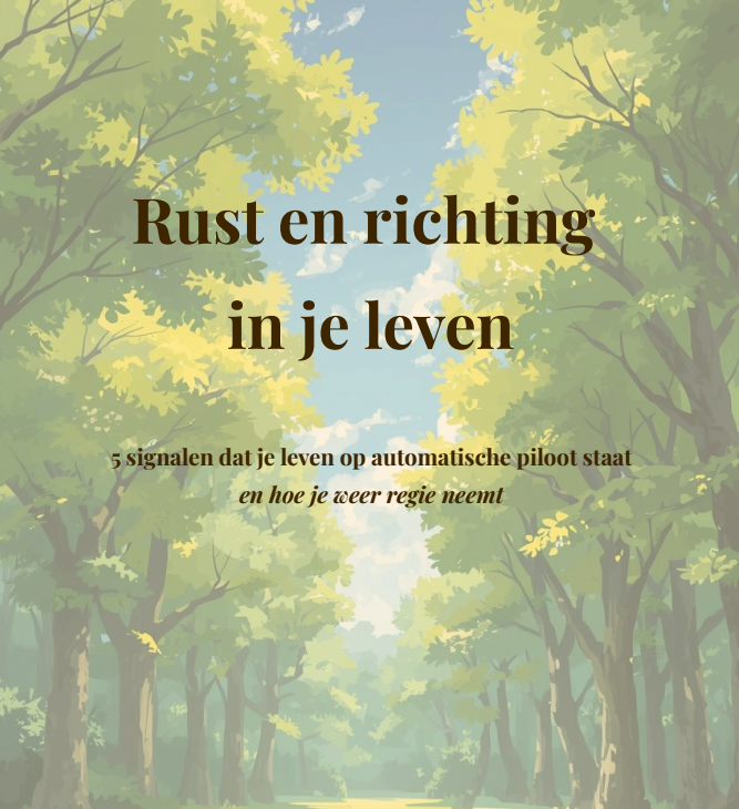 gratis reflectiegids- rust en richting in je leven